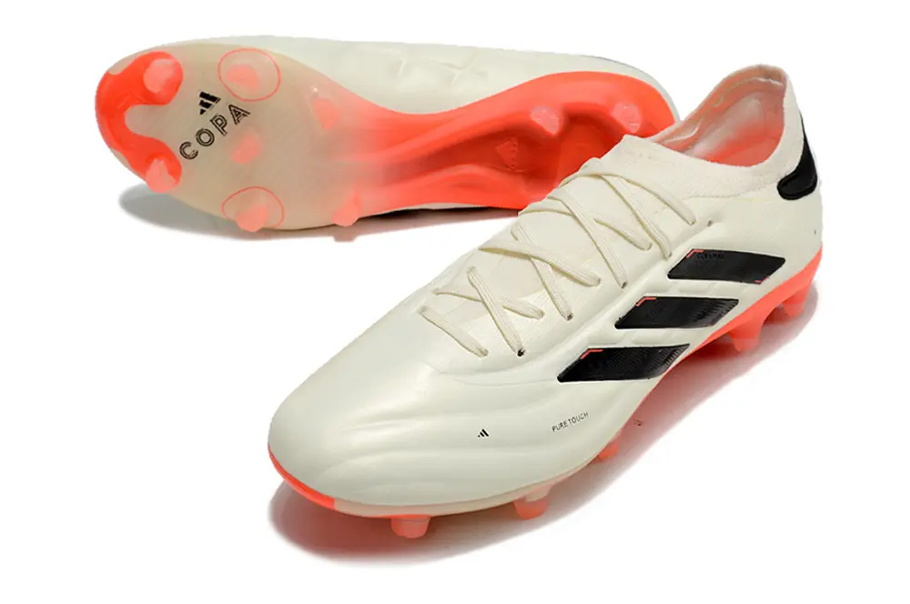 Adidas Copa Pure 2+ FG - White/Electric Coral/Black