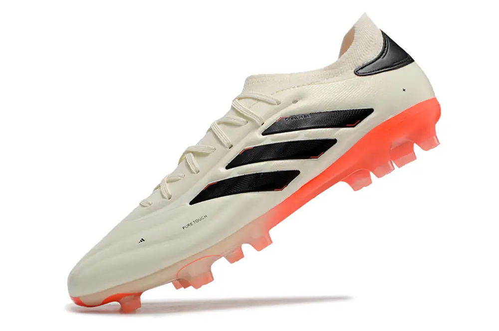 Adidas Copa Pure 2+ FG - White/Electric Coral/Black