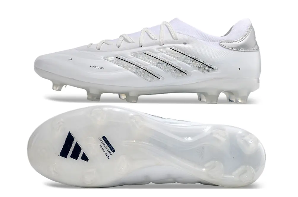 Adidas Copa Pure 2+ FG - White/Silver/Black