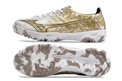 Mizuno Alpha Pro TF - Gold/Golden Leaf/White Blossom