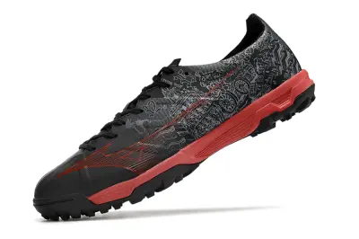 Mizuno Alpha Pro TF - Black/Red Inferno/Graphite Shadow