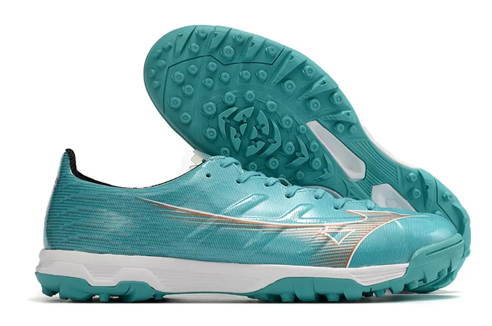 Mizuno Alpha Pro TF - Turquoise/Vibrant Aqua/Metallic Gold