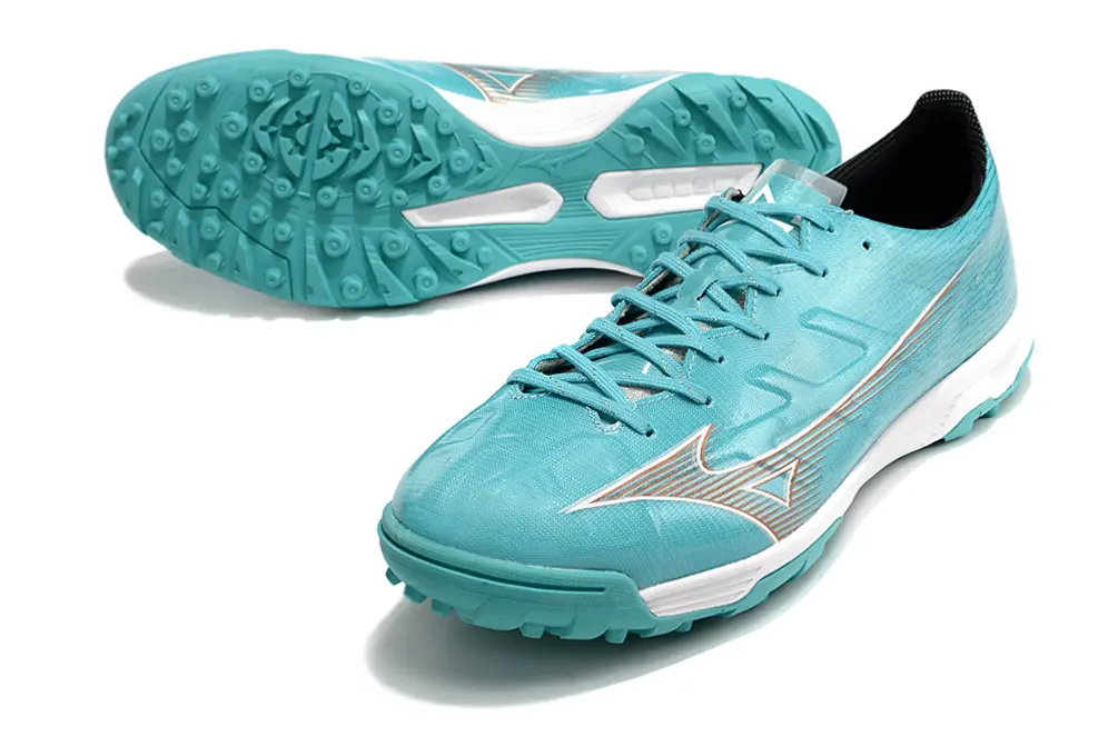 Mizuno Alpha Pro TF - Turquoise/Vibrant Aqua/Metallic Gold