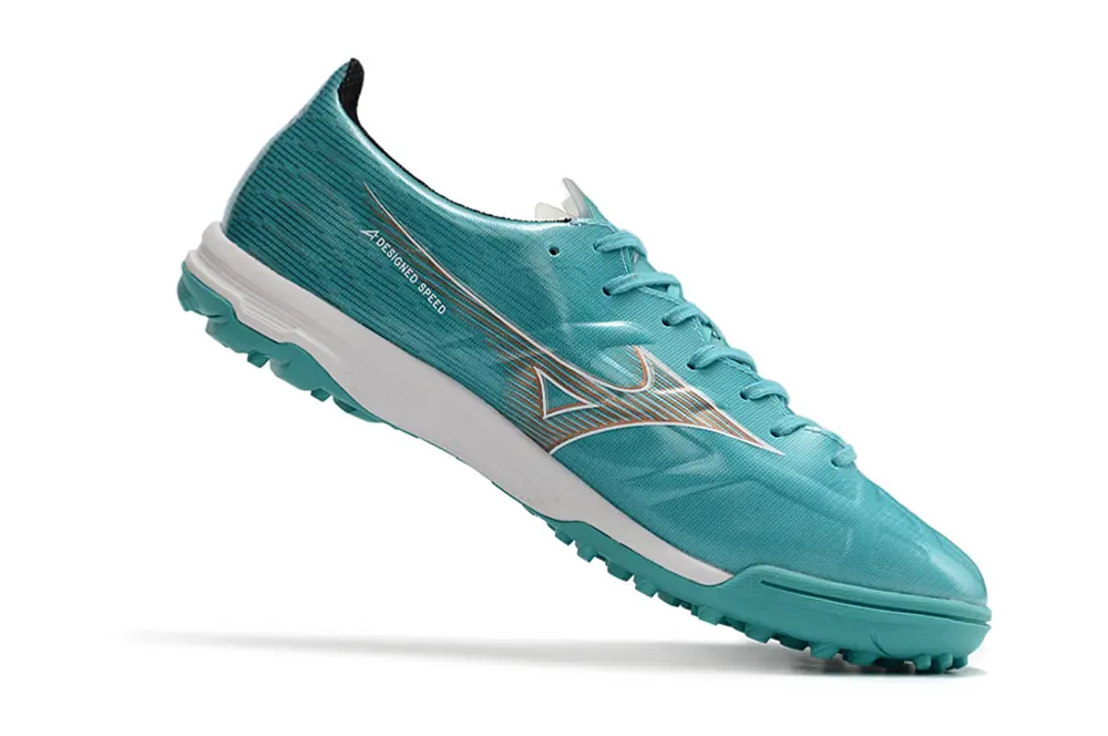 Mizuno Alpha Pro TF - Turquoise/Vibrant Aqua/Metallic Gold