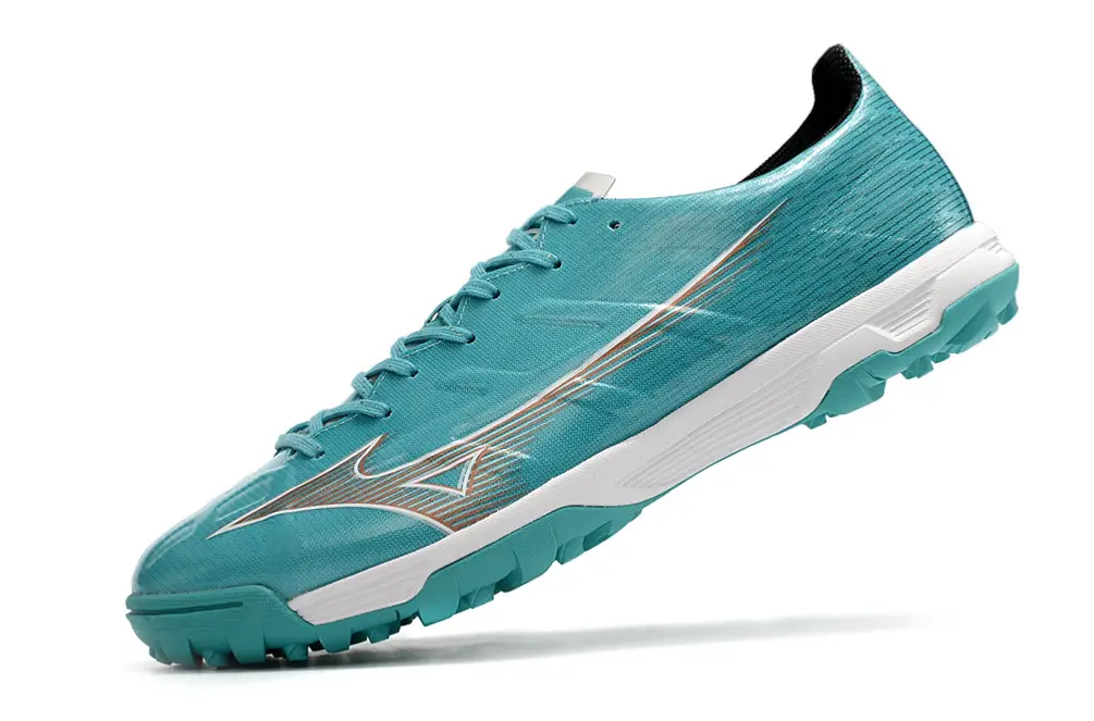 Mizuno Alpha Pro TF - Turquoise/Vibrant Aqua/Metallic Gold