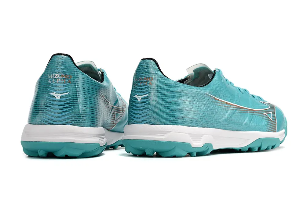 Mizuno Alpha Pro TF - Turquoise/Vibrant Aqua/Metallic Gold
