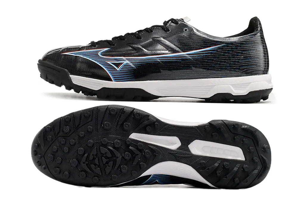 Mizuno Alpha Pro TF - Black/Electric Blue/White