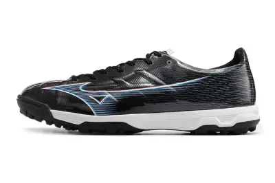 Mizuno Alpha Pro TF - Black/Electric Blue/White