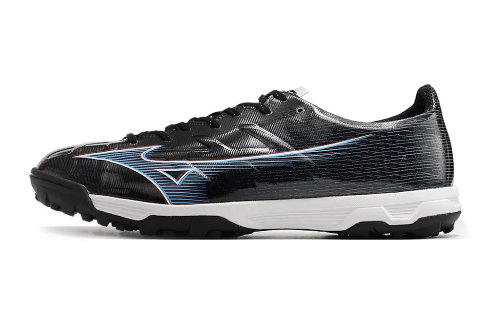 Mizuno Alpha Pro TF - Black/Electric Blue/White