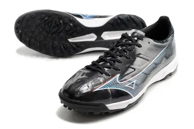 Mizuno Alpha Pro TF - Black/Electric Blue/White