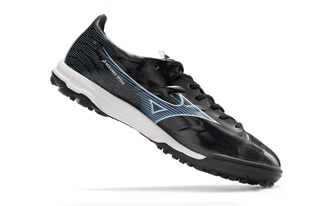 Mizuno Alpha Pro TF - Black/Electric Blue/White