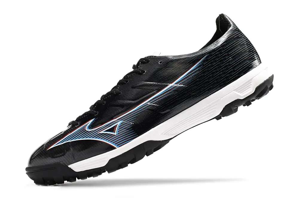 Mizuno Alpha Pro TF - Black/Electric Blue/White