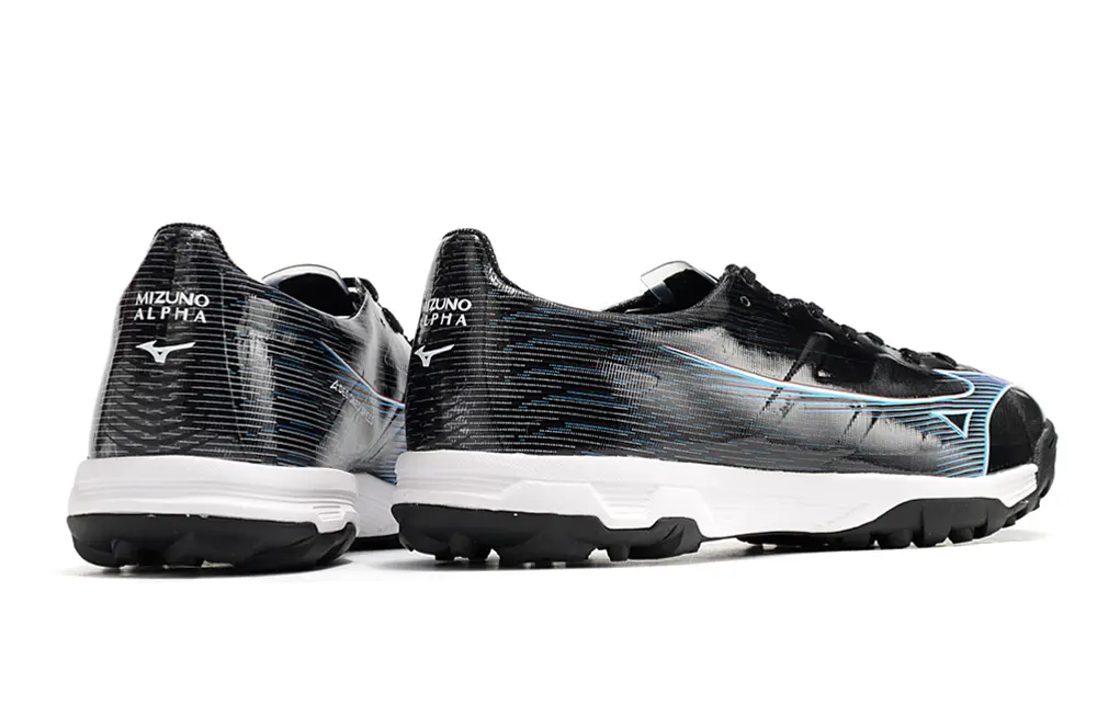 Mizuno Alpha Pro TF - Black/Electric Blue/White