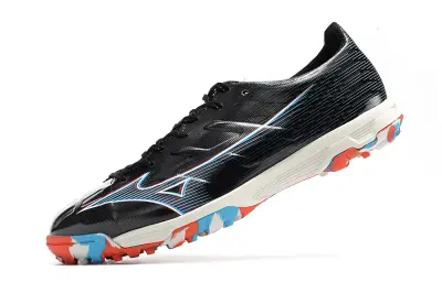 Mizuno Alpha Pro TF - Black/Sky Blue/Fiery Red