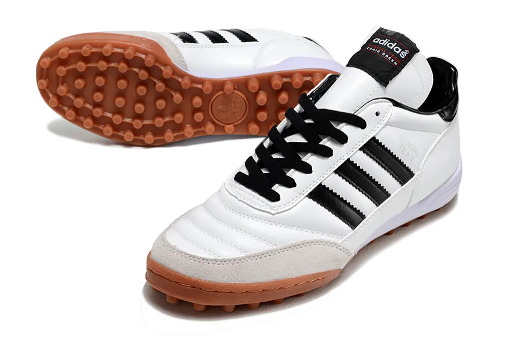 Adidas Mundial Team TF - White/Classic Black/Light Brown