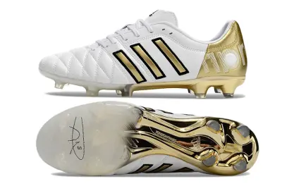 Toni Kroos x Adidas 11Pro FG - White/Gold/Black