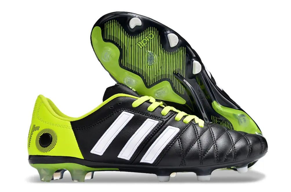 Adidas Adipure 11Pro FG - Black/Electric Green/White