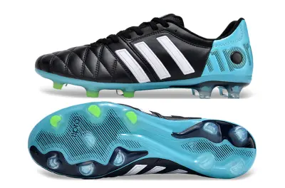 Adidas Adipure 11Pro FG - Black/Bright Aqua/Lime Green