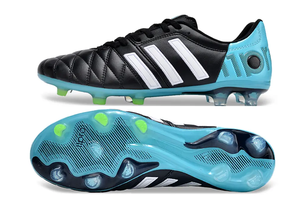 Adidas Adipure 11Pro FG - Black/Bright Aqua/Lime Green