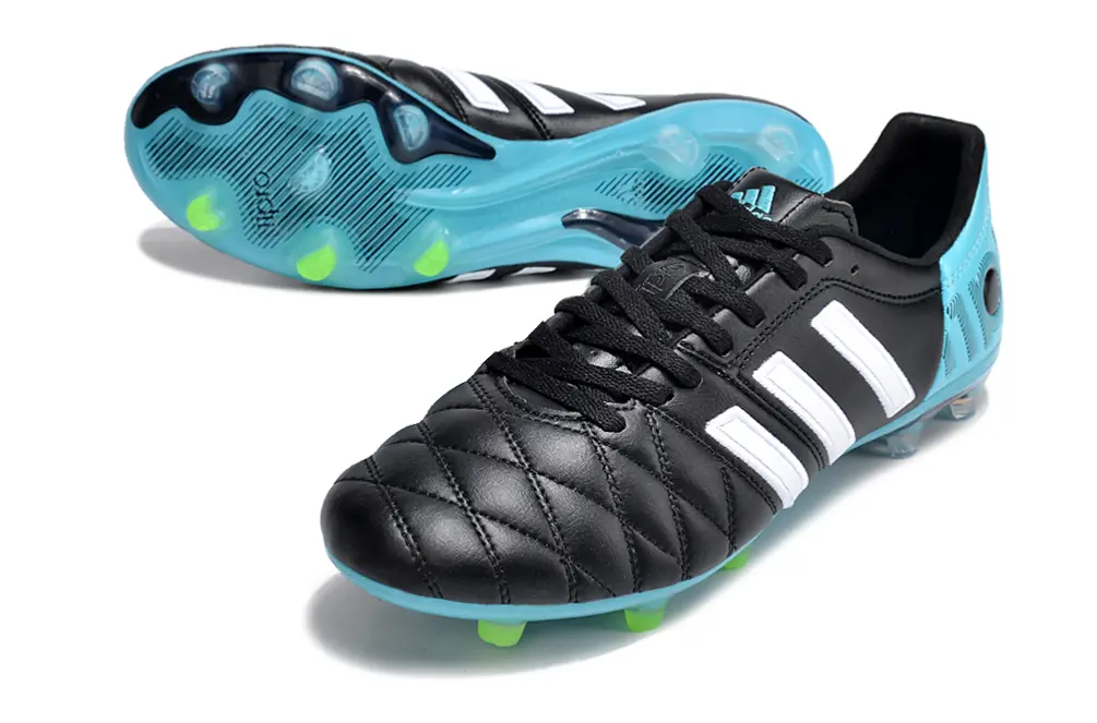 Adidas Adipure 11Pro FG - Black/Bright Aqua/Lime Green