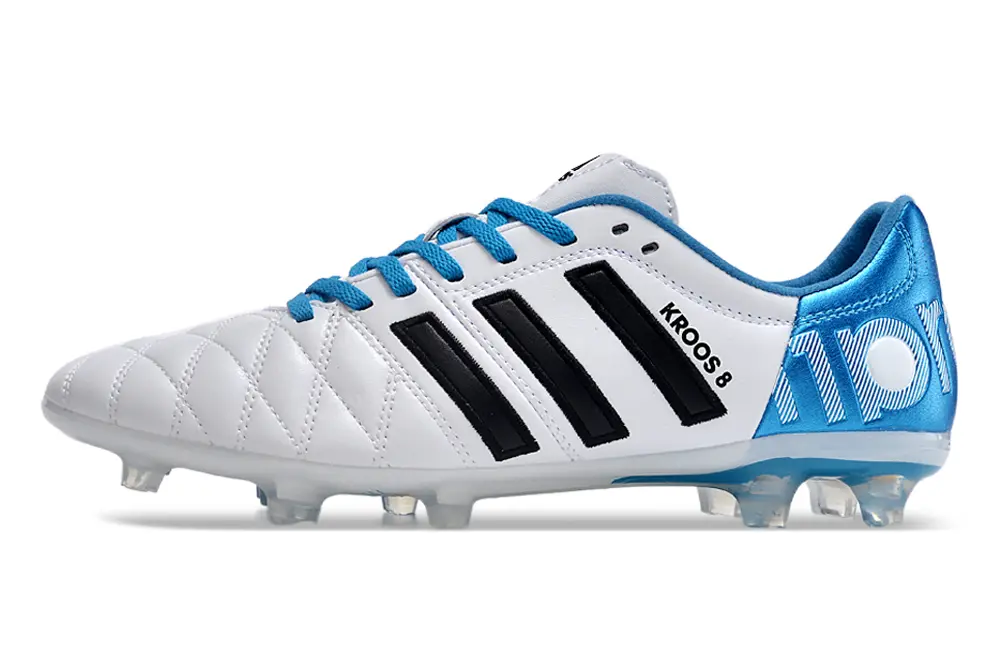 Toni Kroos x Adidas Adipure 11Pro FG - White/Sky Blue/Black