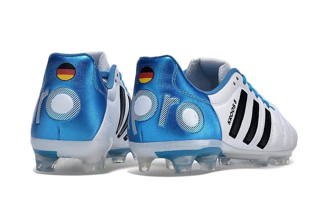 Toni Kroos x Adidas Adipure 11Pro FG - White/Sky Blue/Black
