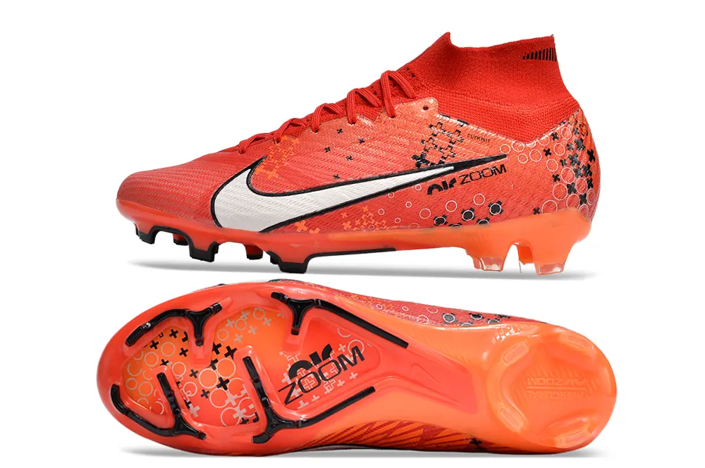 CR7 x Nike Air Zoom Mercurial Superfly 9 Elite FG - Red/Bright Red/Flame Orange