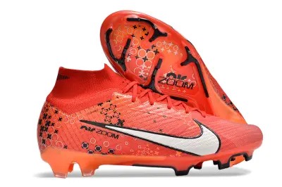CR7 x Nike Air Zoom Mercurial Superfly 9 Elite FG - Red/Bright Red/Flame Orange