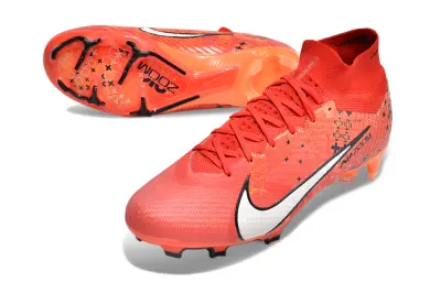 CR7 x Nike Air Zoom Mercurial Superfly 9 Elite FG - Red/Bright Red/Flame Orange