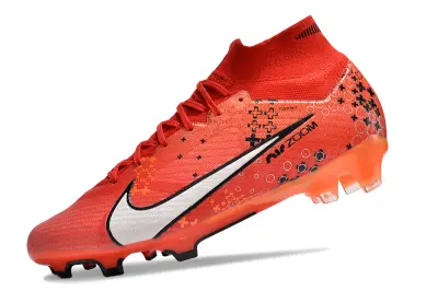 CR7 x Nike Air Zoom Mercurial Superfly 9 Elite FG - Red/Bright Red/Flame Orange