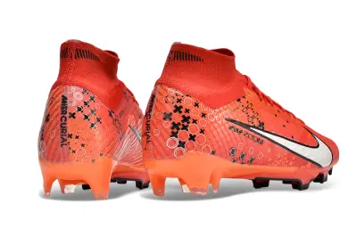 CR7 x Nike Air Zoom Mercurial Superfly 9 Elite FG - Red/Bright Red/Flame Orange