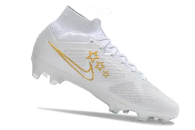 Nike Air Zoom Mercurial Superfly 9 Elite FG - White/Sky Blue/Sunny Gold