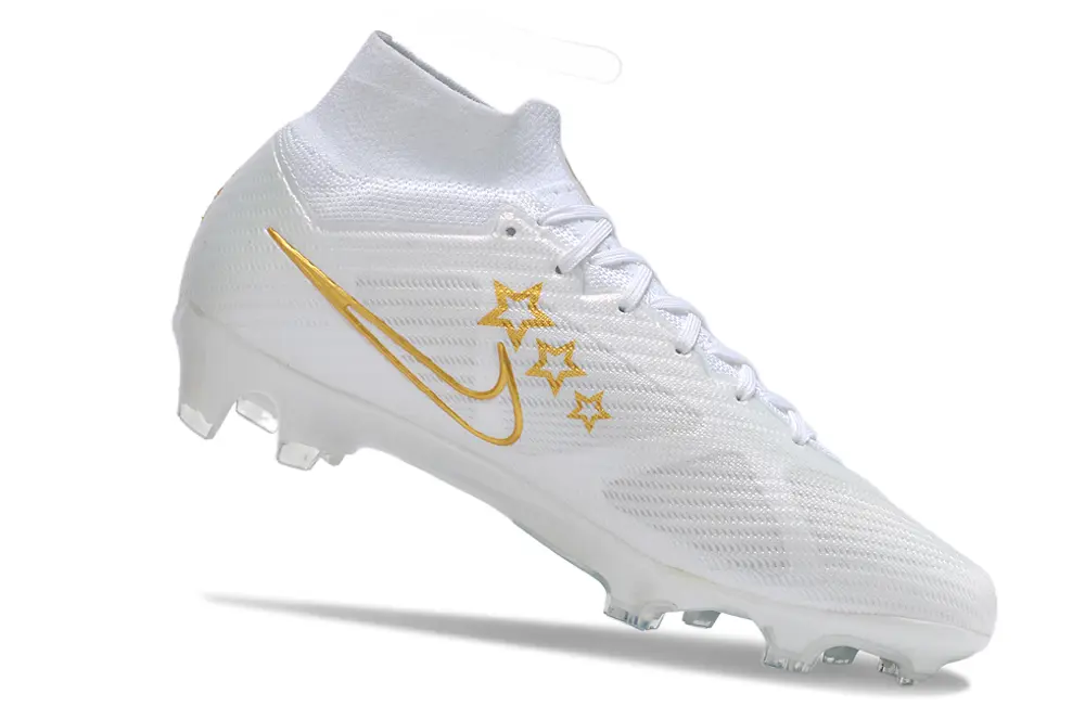 Nike Air Zoom Mercurial Superfly 9 Elite FG - White/Sky Blue/Sunny Gold