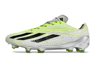 Adidas X Crazyfast Strung+ FG - Green/Neon Green/Metallic Silver