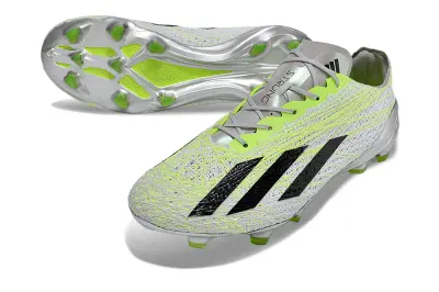 Adidas X Crazyfast Strung+ FG - Green/Neon Green/Metallic Silver