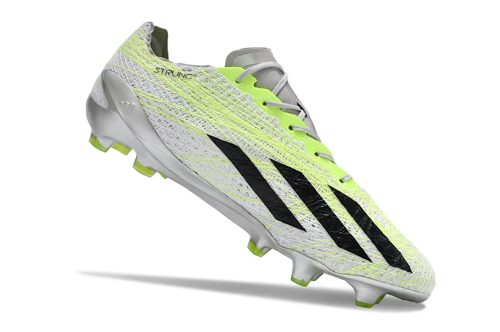 Adidas X Crazyfast Strung+ FG - Green/Neon Green/Metallic Silver