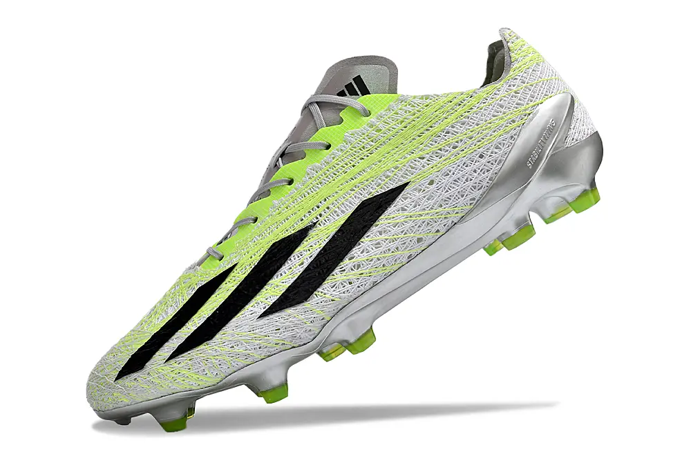 Adidas X Crazyfast Strung+ FG - Green/Neon Green/Metallic Silver