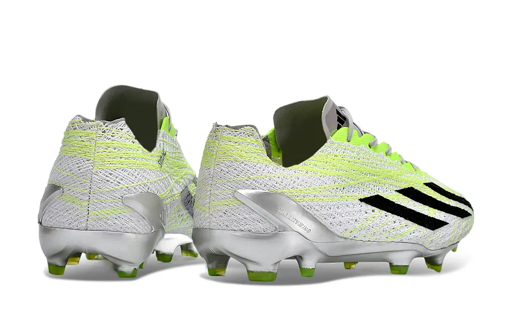 Adidas X Crazyfast Strung+ FG - Green/Neon Green/Metallic Silver
