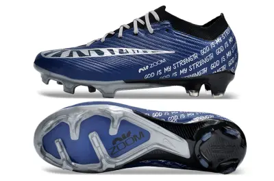 Nike Air Zoom Mercurial Vapor 15 Elite FG - Navy/Electric Blue/White