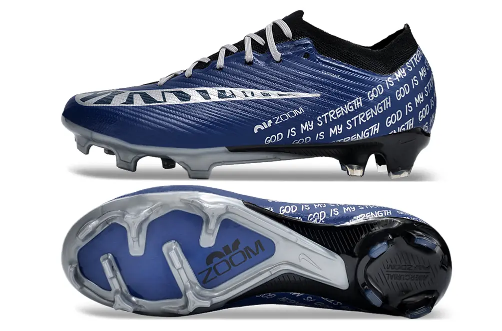 Nike Air Zoom Mercurial Vapor 15 Elite FG - Navy/Electric Blue/White