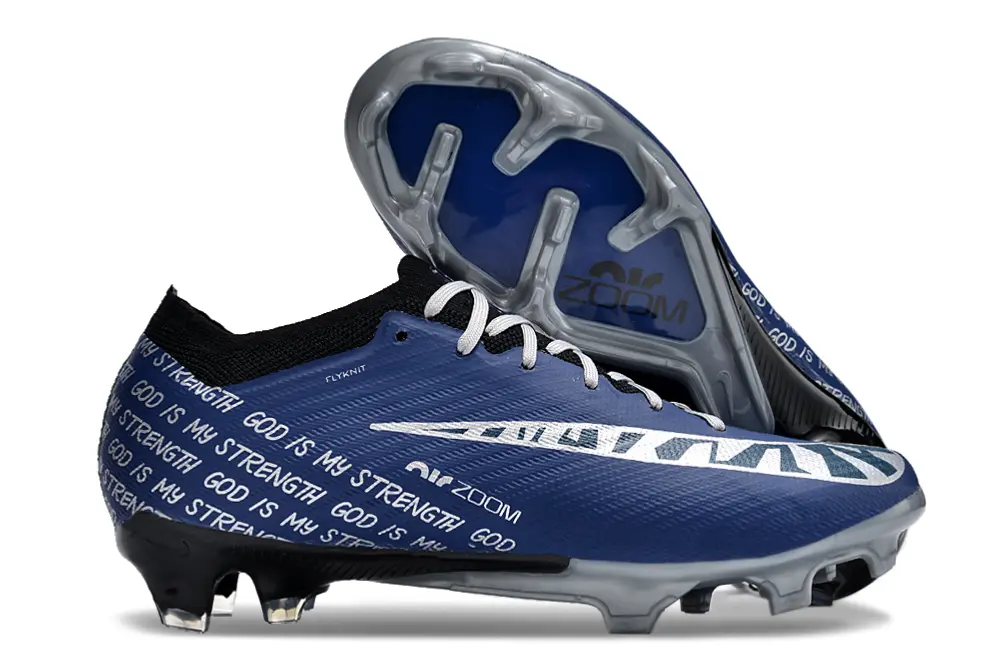Nike Air Zoom Mercurial Vapor 15 Elite FG - Navy/Electric Blue/White