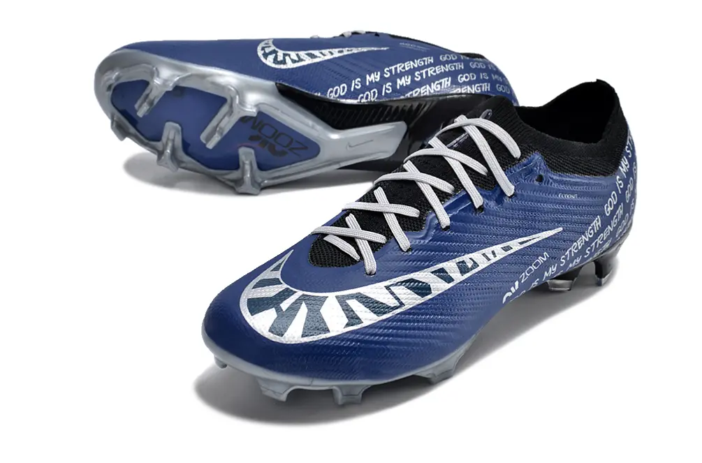 Nike Air Zoom Mercurial Vapor 15 Elite FG - Navy/Electric Blue/White