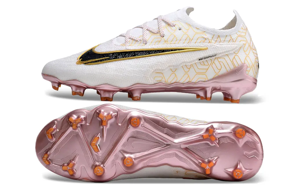 Nike Phantom GX Elite FG - White/Rose Gold/Black