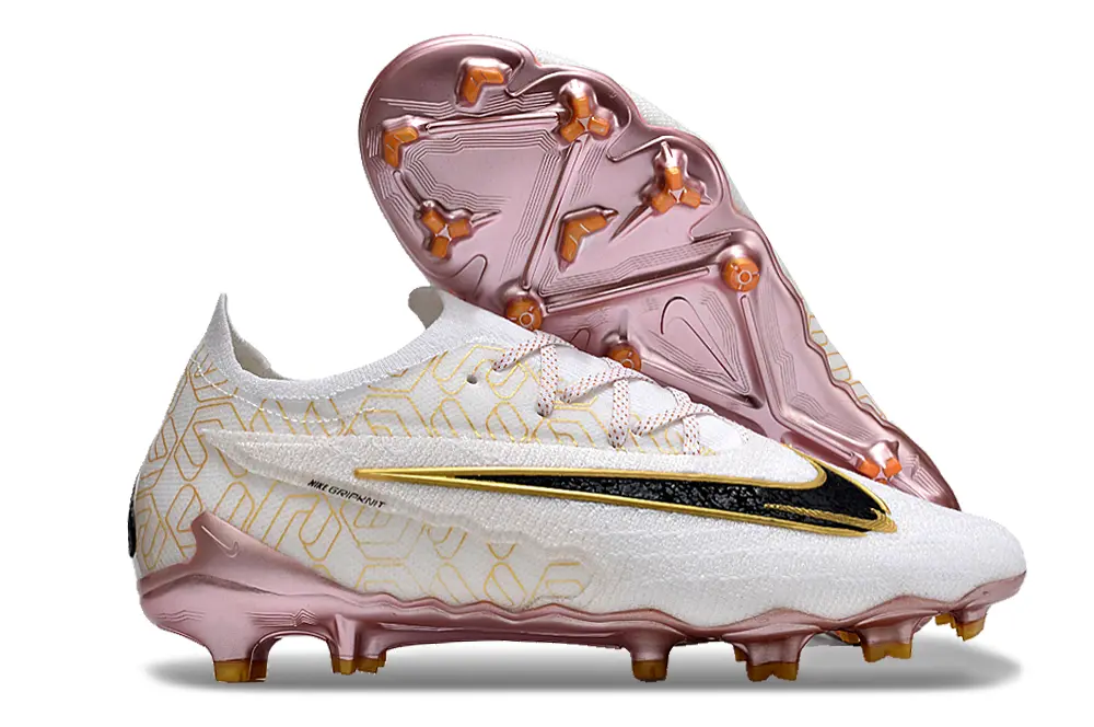 Nike Phantom GX Elite FG - White/Rose Gold/Black