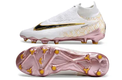 Nike Phantom GX Elite DF FG - White/Metallic Gold/Rose Gold