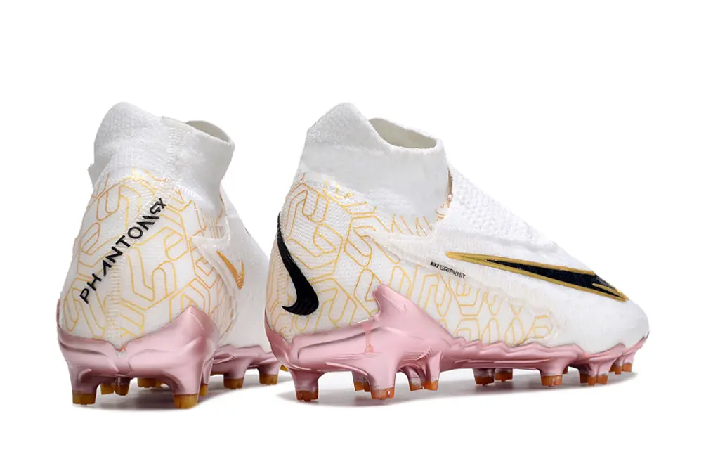 Nike Phantom GX Elite DF FG - White/Metallic Gold/Rose Gold