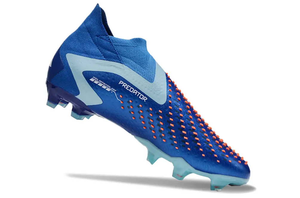 Adidas Predator Accuracy+ Laceless FG - Blue/Ice Blue/White
