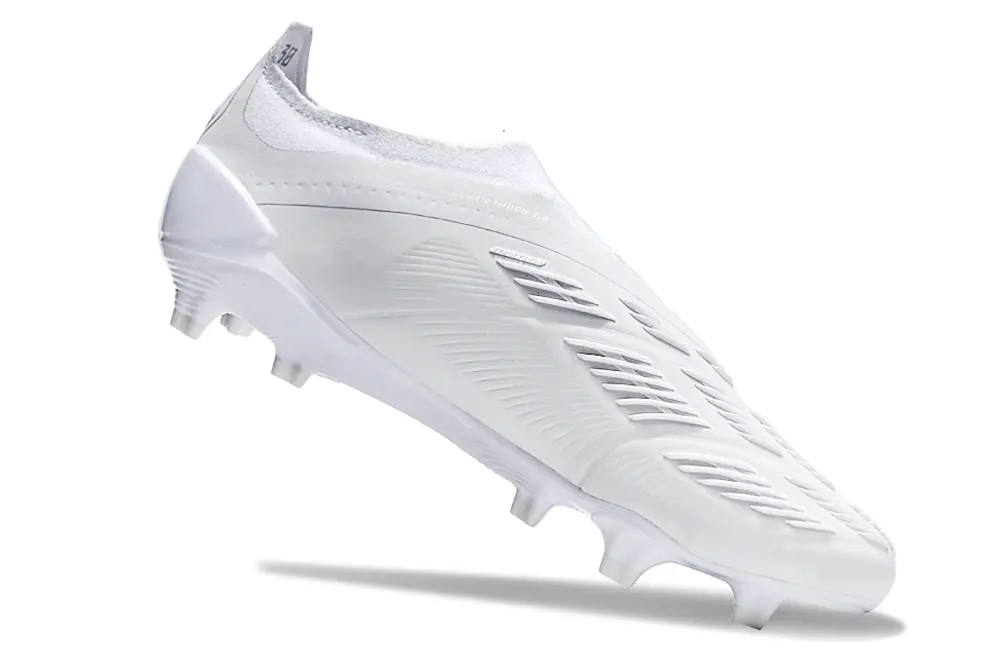 Adidas Predator Elite Laceless FG - White/Frosted Pearl/Crystal White