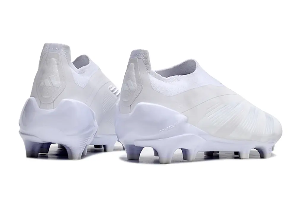 Adidas Predator Elite Laceless FG - White/Frosted Pearl/Crystal White