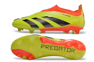 Adidas Predator Elite Laceless FG - Yellow/Neon Yellow/Black